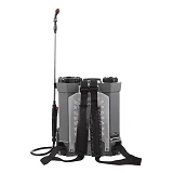 Опрыскиватель аккумуляторный Intertool DT-9012 ранцевой 12л 3.1л/мин батарея 12 В/8 Ач