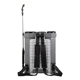 Опрыскиватель аккумуляторный Intertool DT-9016 ранцевой 16л 3.1л/мин батарея 12 В/8 Ач