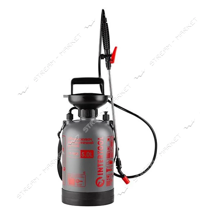 Пневматический опрыскиватель Intertool FT-9005 ручной 5л                                            
