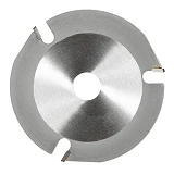 Диск по дереву Intertool CT-3014 с твердосплавными напайками 125х22.2 3Т