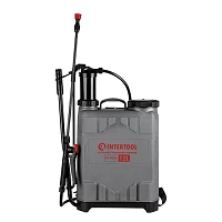 Опрыскиватель Intertool FT-9016 гидравлический ранцевой 16л                                         
