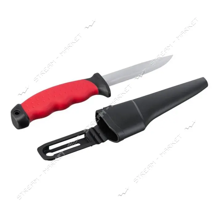 Нож Intertool HT-0536 100мм с чехлом