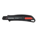 Нож сегментный Intertool HT-0537 мультифункциональный 18мм металлическая направляющая STORM