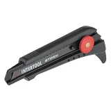 Нож сегментный Intertool HT-0539 для линолеума 18мм металлическая направляющая STORM