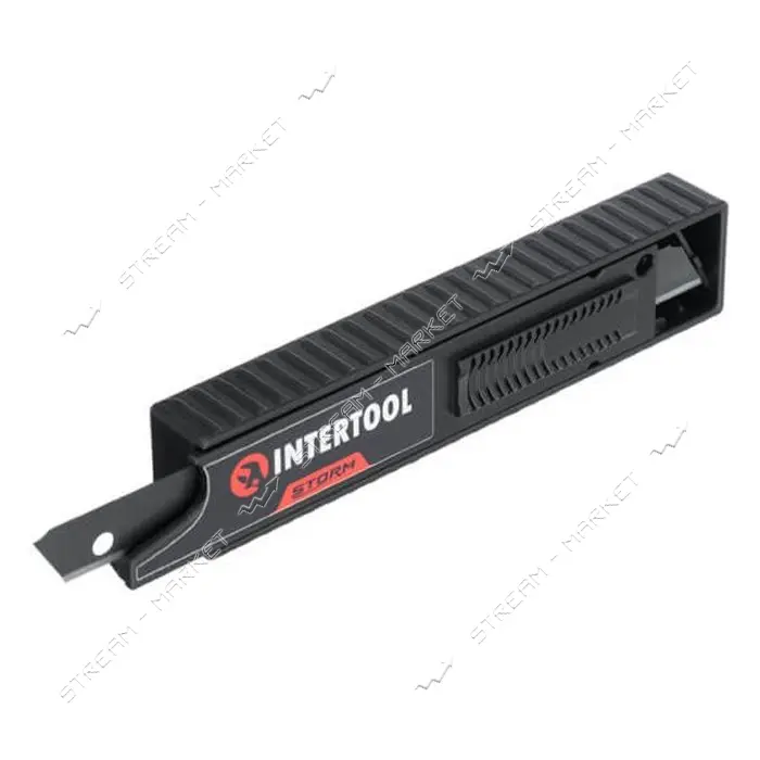 Комплект лезвий сегментных Intertool HT-0564 9мм 12 сегментов сталь SK2H 10шт STORM