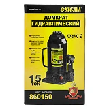 Домкрат гидравлический Sigma 6101151 860150 бутылка 15т                                             
