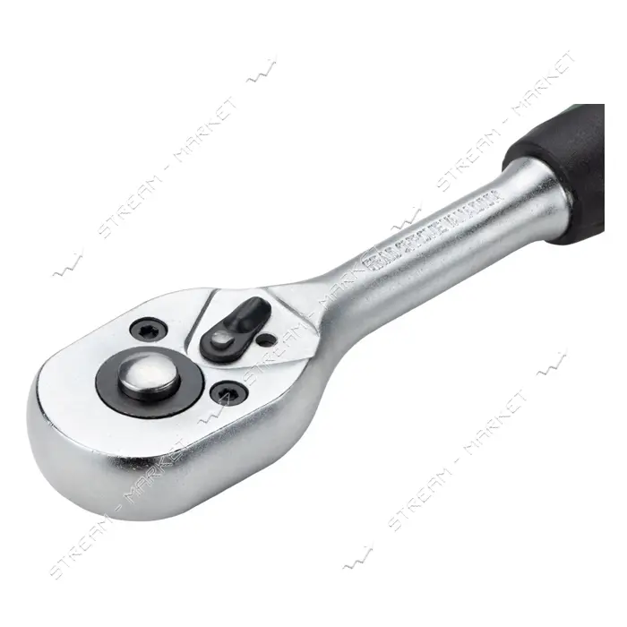 Ключ-трещотка Sigma 6050345 1/4'' 150мм  45Т CrV                                                    