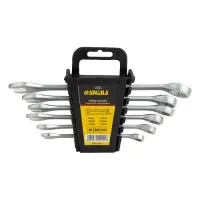 Ключі ріжково-накидні Sigma 705506 CrV Satine 8-17мм 6шт                                            
