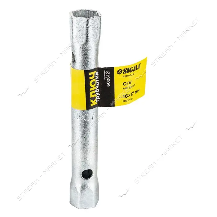 Ключ трубчатый Sigma 6026121 16х17мм                                                                