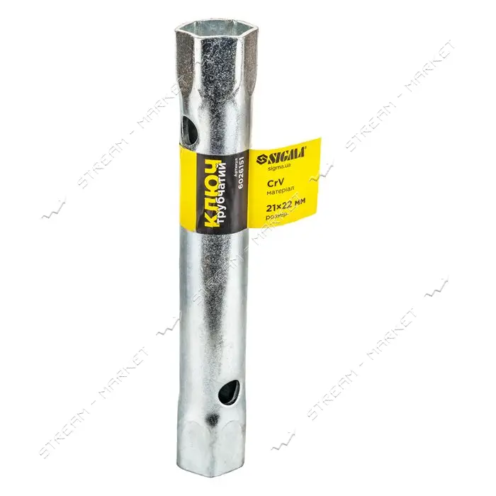 Ключ трубчатый Sigma 6026151 21х22мм