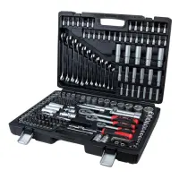 Набор насадок торцевых и биты Sigma 6003262 1/4" 3/8" 1/2" 216шт CrV Taiwan ULTRA кейс              