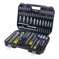 Набор насадок торцевых и биты Sigma 6003811 1/4" 3/8" 1/2" на планке 171шт CrV                      