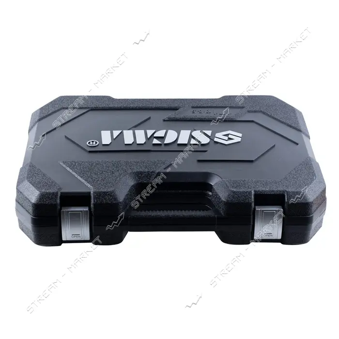 Набор насадок торцевых и биты Sigma 6003811 1/4" 3/8" 1/2" на планке 171шт CrV