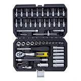 Набор насадок торцевых и биты Sigma 6003521 1/4" 53шт CrV                                           