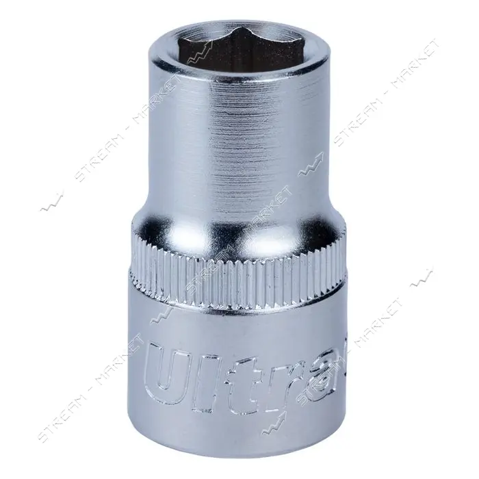 Насадка шестигранная короткая Sigma 711212 1/2" CrV ULTRA 12мм                                      