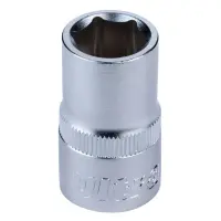 Насадка шестигранная короткая Sigma 711214 1/2" CrV ULTRA 14мм                                      