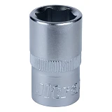 Насадка шестигранная короткая Sigma 711215 1/2" CrV ULTRA 15мм                                      