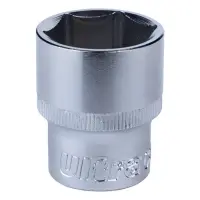 Насадка шестигранная короткая Sigma 711224 1/2" CrV ULTRA 24мм                                      