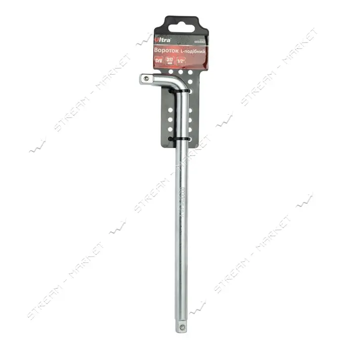 Вороток L-образный SIGMA 711243 1/2" CrV ULTRA 317мм
