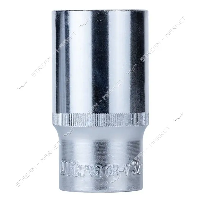 Насадка шестигранная длинная Sigma 711332 1/2" CrV ULTRA 32мм