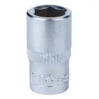 Насадка шестигранная короткая Sigma 711409 1/4" CrV ULTRA 9мм                                       