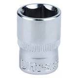 Насадка шестигранная короткая Sigma 711413 1/4" CrV ULTRA 13мм                                      