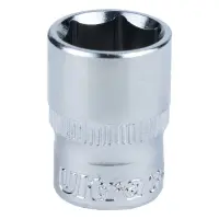 Насадка шестигранная короткая Sigma 711413 1/4" CrV ULTRA 13мм                                      