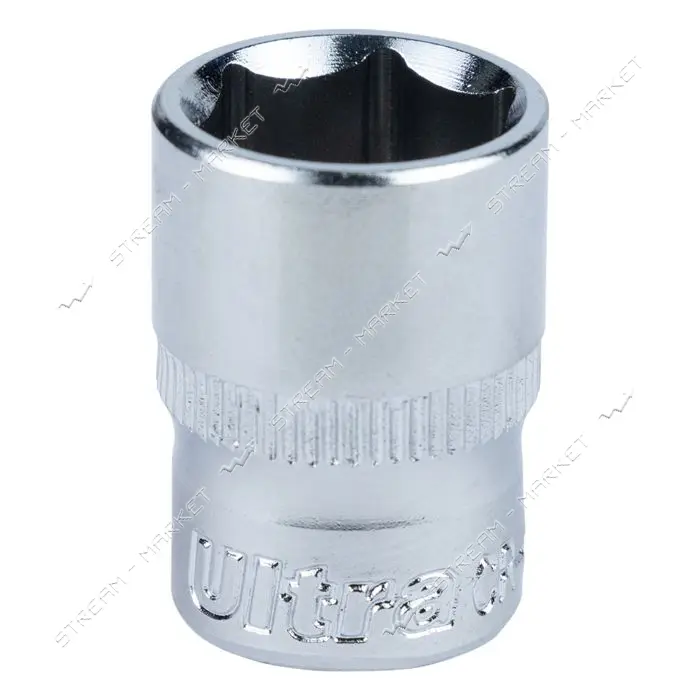 Насадка шестигранная короткая Sigma 711413 1/4" CrV ULTRA 13мм                                      