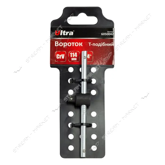 Вороток Т-образный SIGMA 711440 1/4" CrV ULTRA 114мм                                                