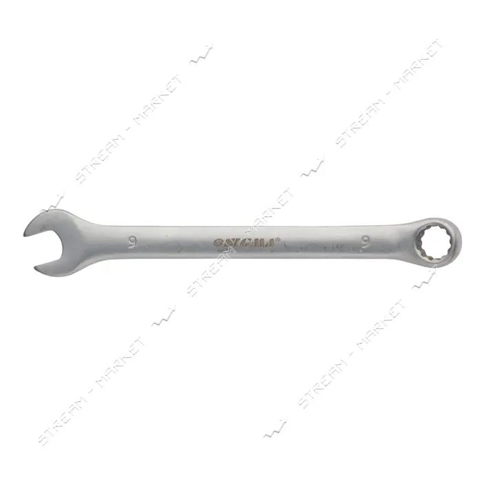 Ключ рожково-накидной Sigma 6021541 9мм CrV SATINE с подвесом                                       