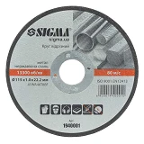 Круг отрезной по металлу Sigma 115х1х22.2мм                                                         
