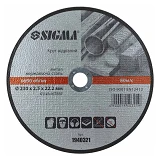 Круг отрезной по металлу Sigma 230х2.5х22.2мм                                                       