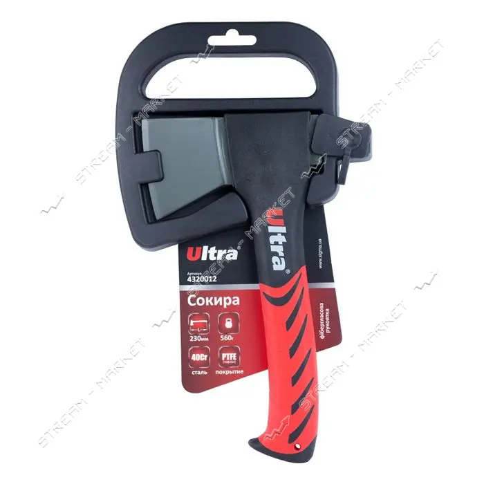 Топор Ultra 4320012 560г фиберглассовая ручка 230мм