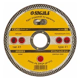 Круг отрезной по металлу Sigma 1941231 115х1.6х22.2мм