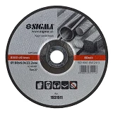 Круг зачистной по металлу Sigma 1931511 180х6.0х22.2мм