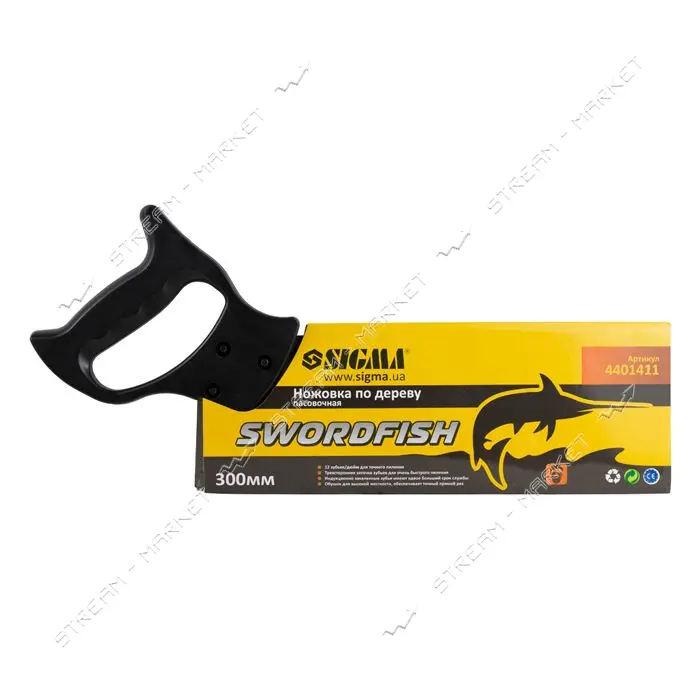 Ножовка по дереву Sigma 4401411 833300 SWORDFISH пасовочная 300мм                                   