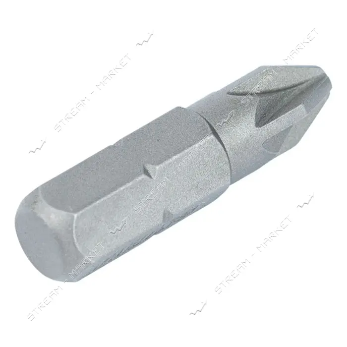 Биты Sigma 4010502 PZ 2х25мм 1/4" 25шт CrV ULTRA коробок