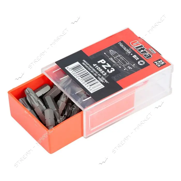 Биты Sigma 4010602 PZ 3х25мм 1/4" 25шт CrV ULTRA коробок