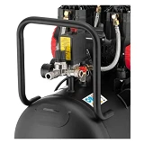Компрессор Intertool PT-0030 50л 2x1.1кВт 220В 8атм 400л/мин 2800об/мин безмасляный 4 цилиндра      