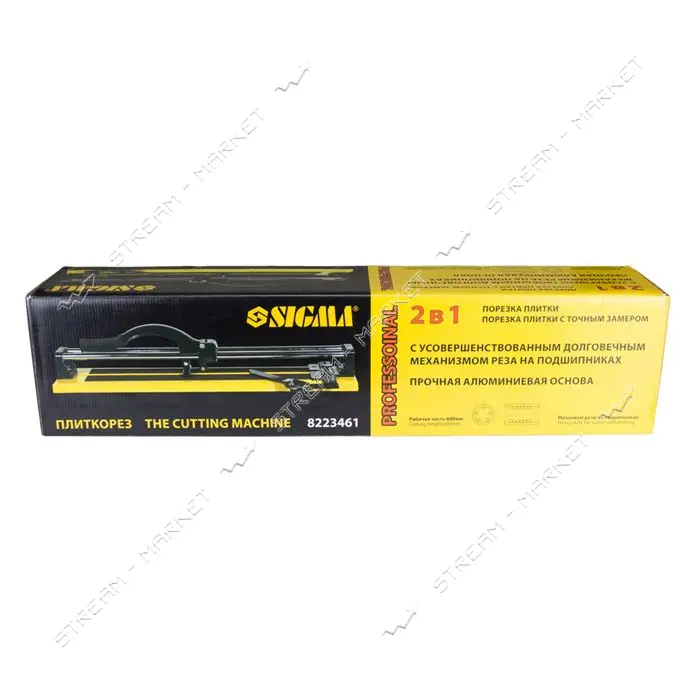 Плиткорез Sigma 8223461 600мм на подшипниках