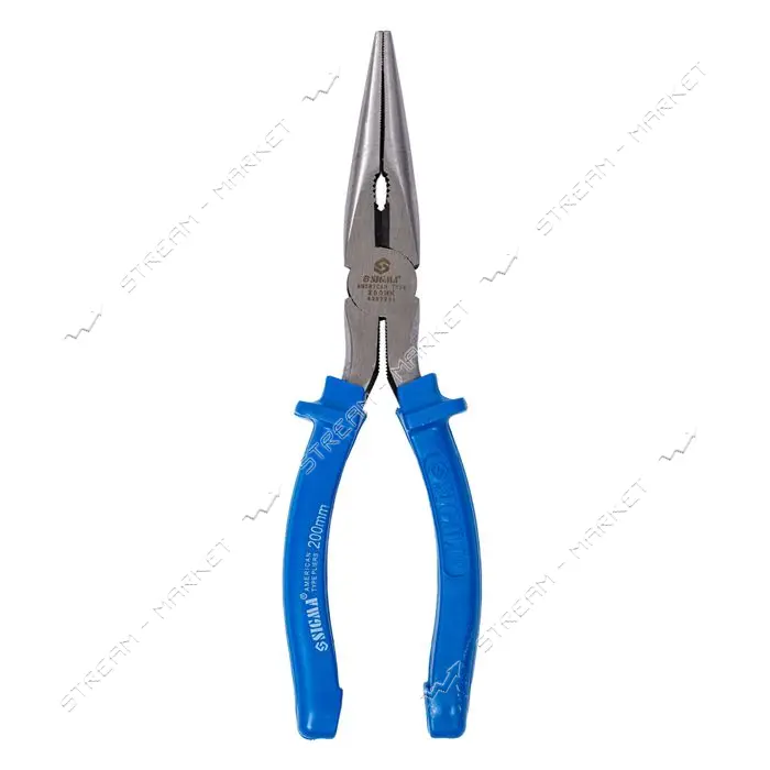 Длинногубцы прямые Sigma 4357201 200мм тип amer