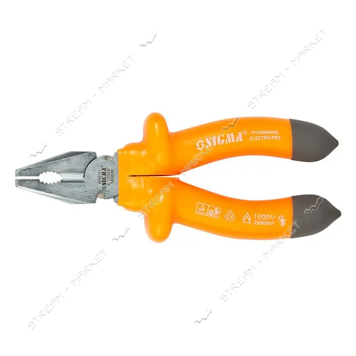 Плоскогубцы Sigma 4344161 434416 электромонтажные160 мм 1000В