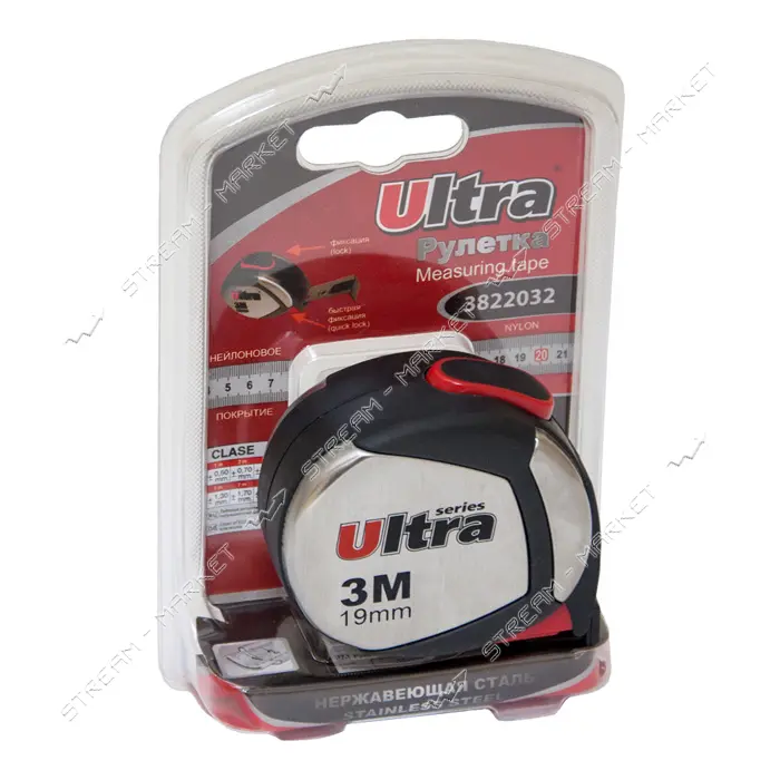 Рулетка Sigma DS 3822032 Ultra 3м                                                                   