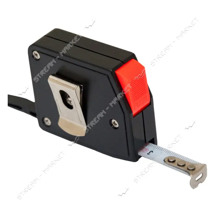 Рулетка GRAD 3816025 2м 13мм черная                                                                 