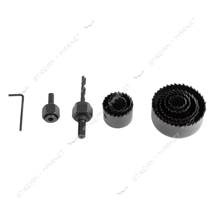 Фрезы наборные Sigma 1520111 144110 30-65мм кейс 11шт