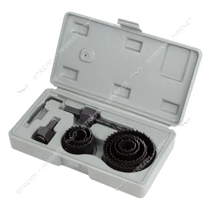 Фрезы наборные Sigma 1520111 144110 30-65мм кейс 11шт