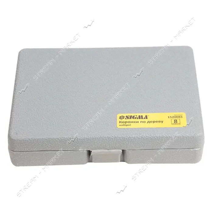 Фрезы наборные Sigma 1520081 144800 O30-65мм кейс 8шт