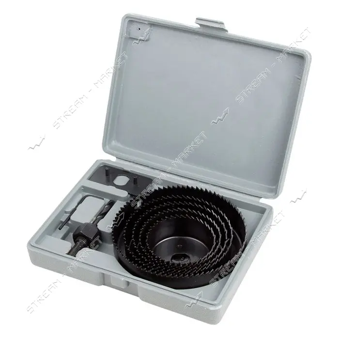 Фрезы наборные Sigma 1520081 144800 O30-65мм кейс 8шт