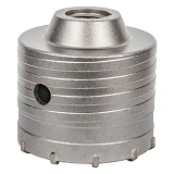 Коронка по бетону Sigma 1513101 75х70мм 8 зубцов тубус