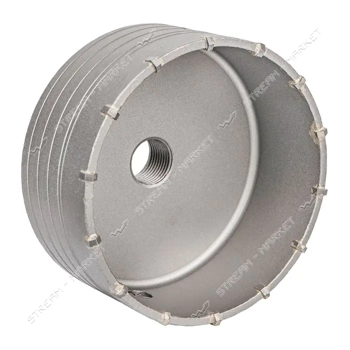Коронка по бетону Sigma 1513201 125х70мм 13 зубцов тубус